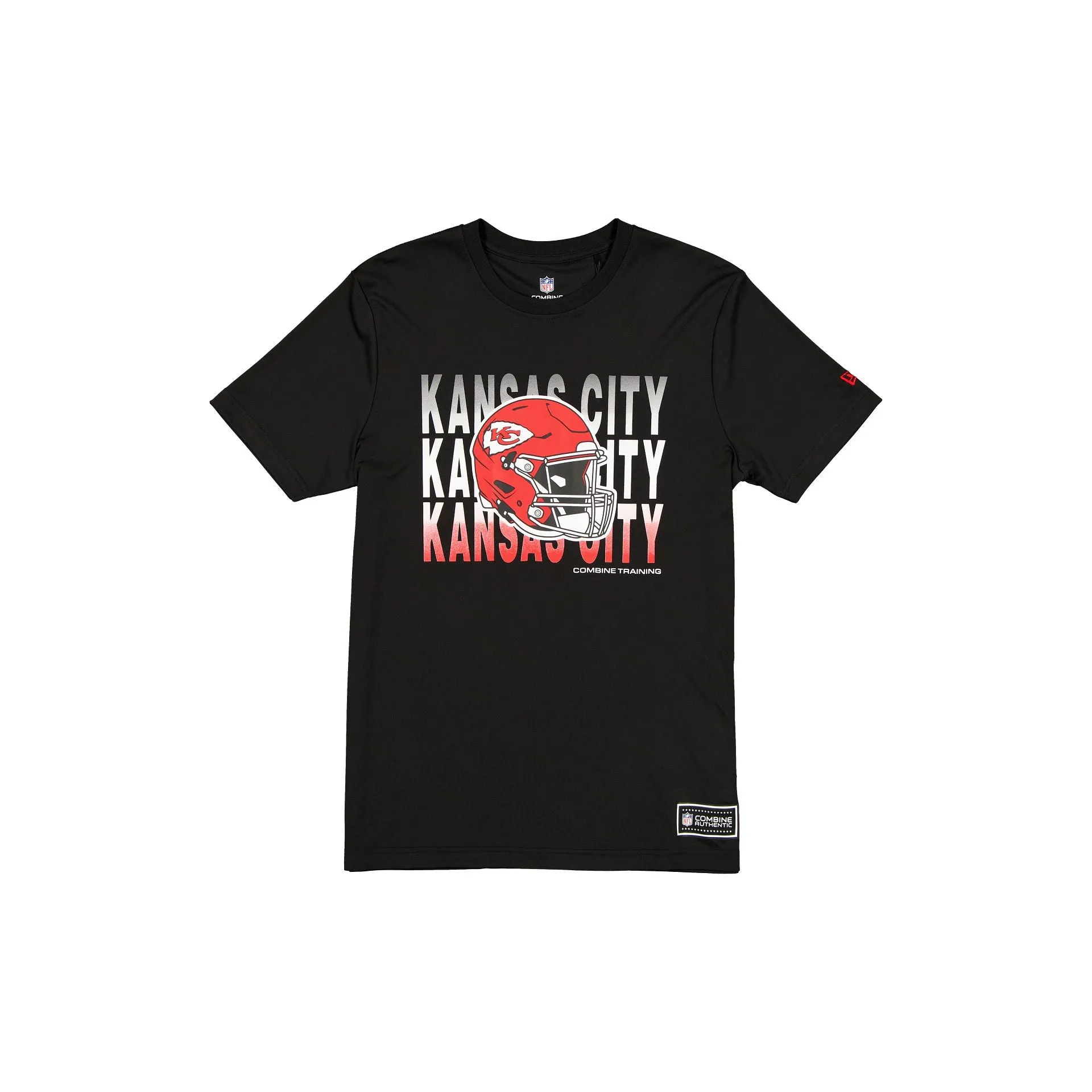 Kansas City Chiefs 2025 Training Black T-Shirt sold by New Era