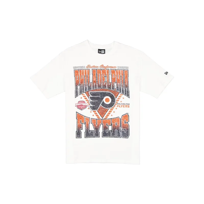 Philadelphia Flyers Sport Classics Washed Optic White T-Shirt sold by New Era
