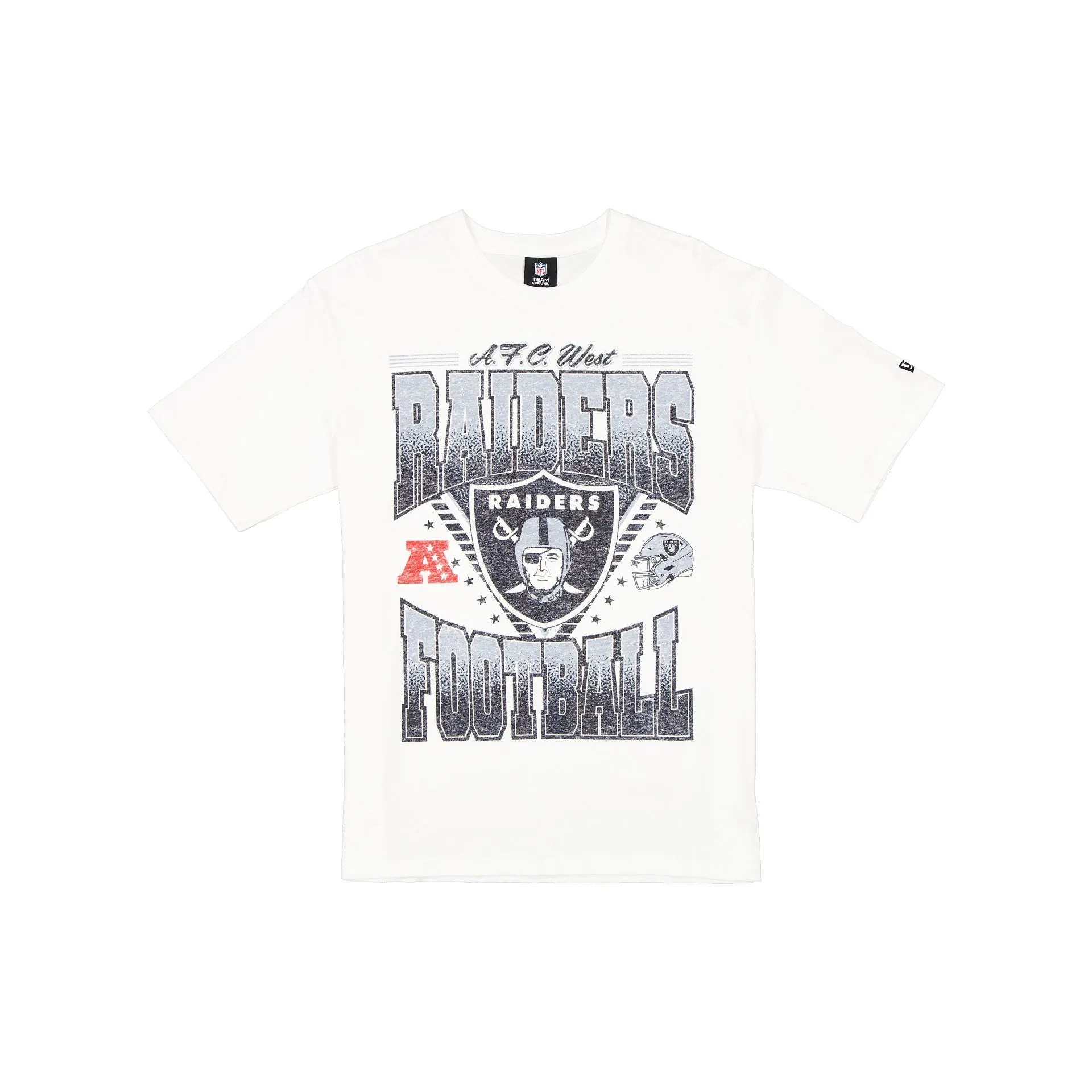 Las Vegas Raiders Sport Classics Washed Optic White T-Shirt sold by New Era