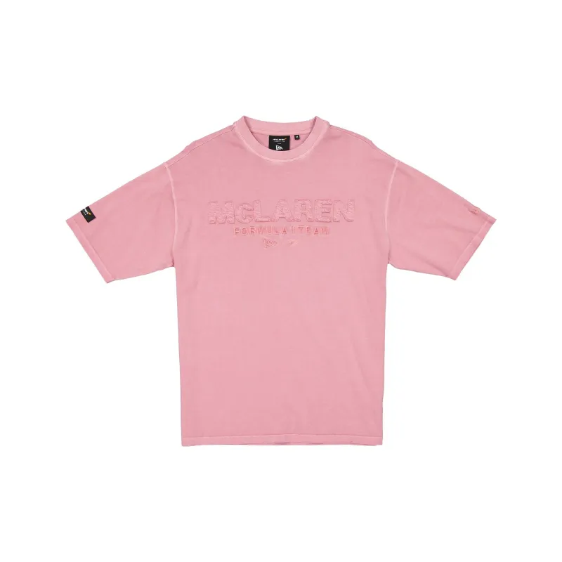 McLaren Formula 1 Team Washed Pink Oversized T-Shirt made by New Era
