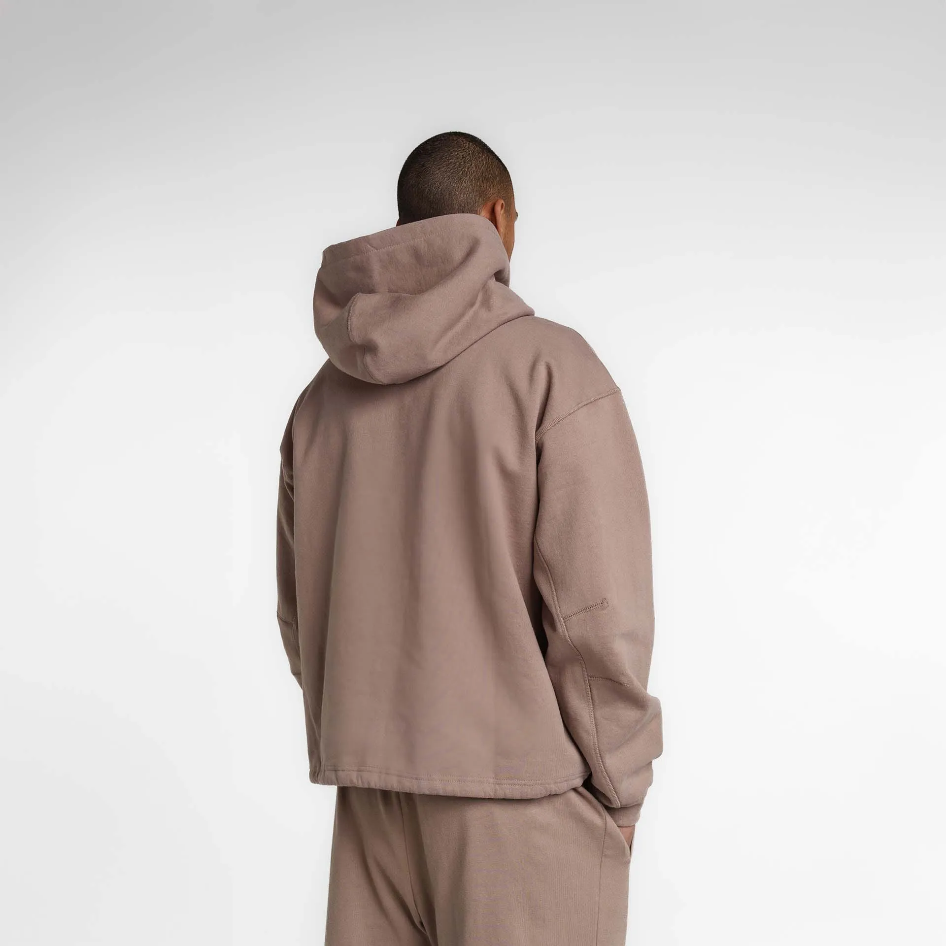 New Era Branded Alden Taupe Gray Hoodie sold by New Era product image thumbnail 4