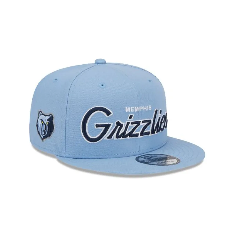 Memphis Grizzlies Script 9FIFTY Snapback Hat sold by New Era