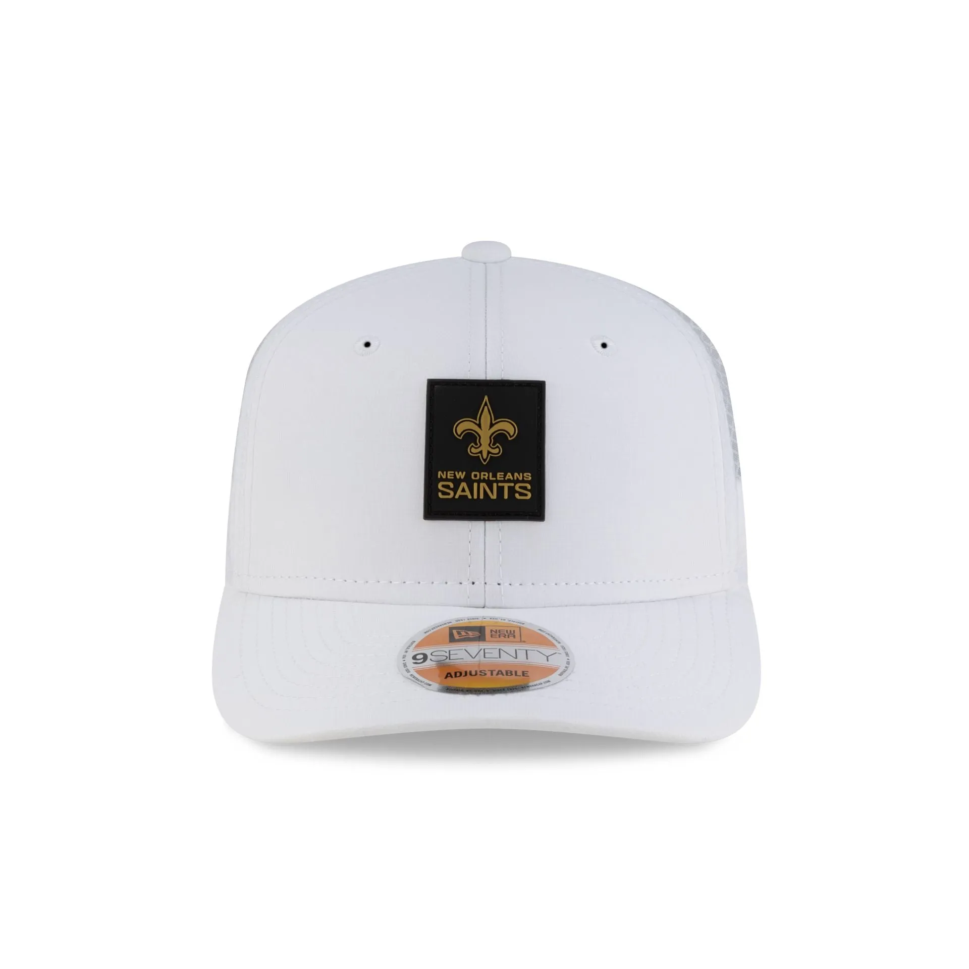 New Orleans Saints 2025 Sideline Hot Weather White 9SEVENTY Trucker Hat sold by New Era product image thumbnail 2