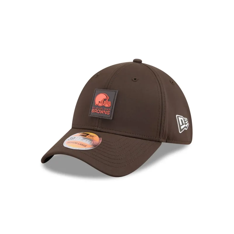 Cleveland Browns 2025 Sideline Hot Weather 39THIRTY Stretch Fit Hat sold by New Era