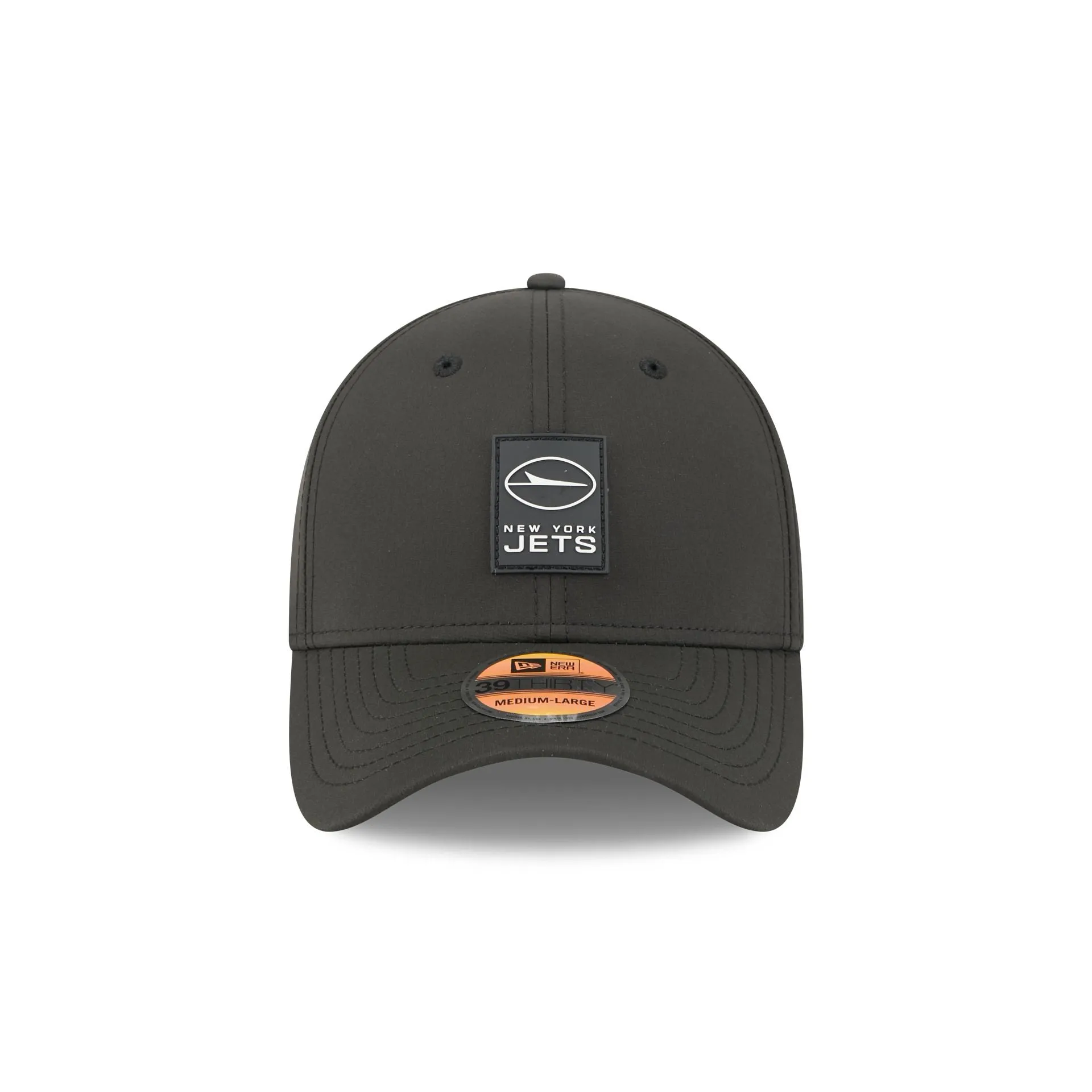 New York Jets 2025 Sideline Hot Weather Black 39THIRTY Stretch Fit Hat sold by New Era product image thumbnail 2