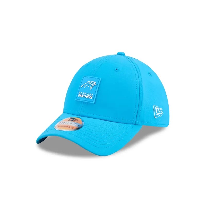 Carolina Panthers 2025 Sideline Hot Weather 39THIRTY Stretch Fit Hat sold by New Era