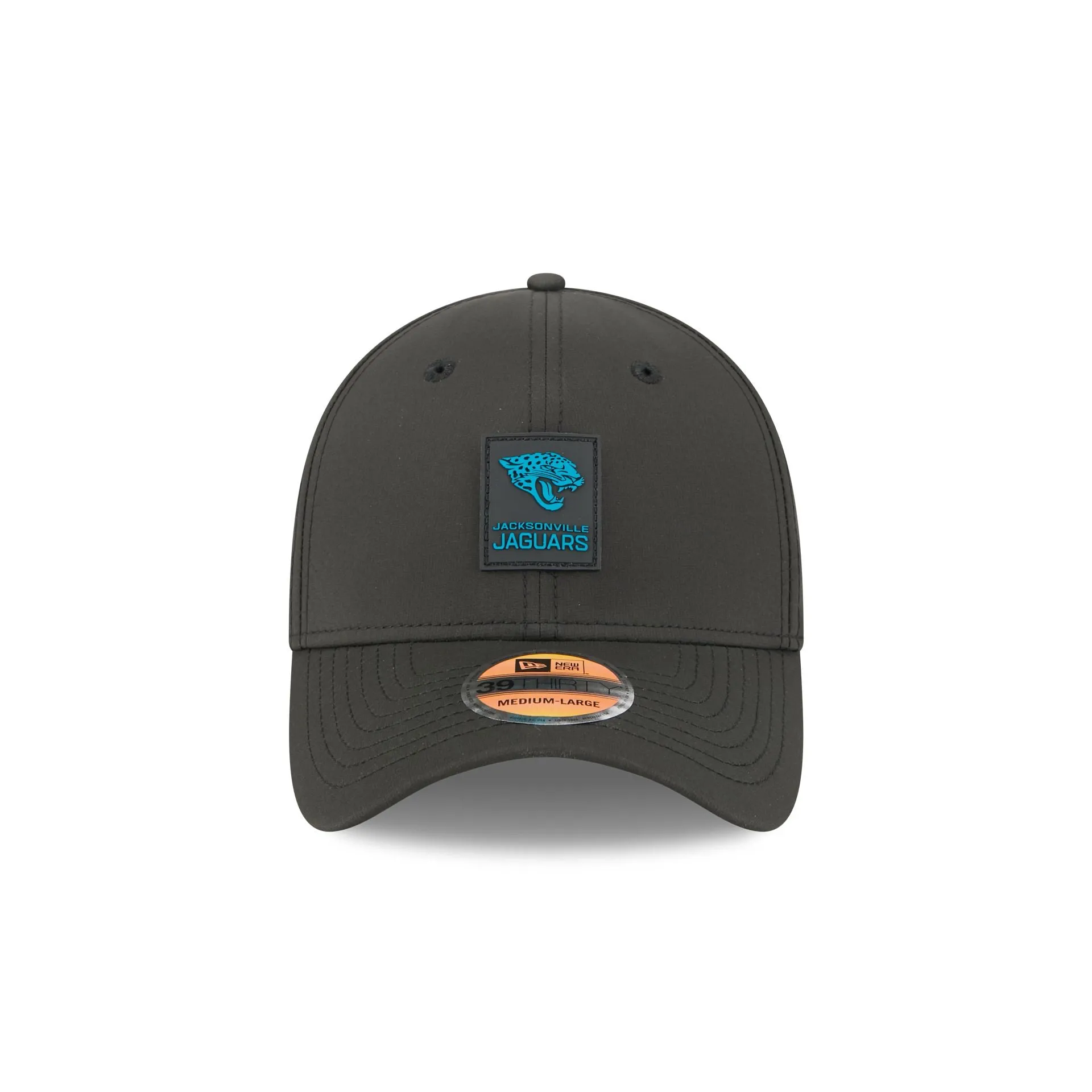 Jacksonville Jaguars 2025 Sideline Hot Weather Black 39THIRTY Stretch Fit Hat sold by New Era product image thumbnail 2