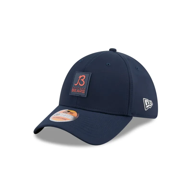 Chicago Bears 2025 Sideline Hot Weather B 39THIRTY Stretch Fit Hat sold by New Era