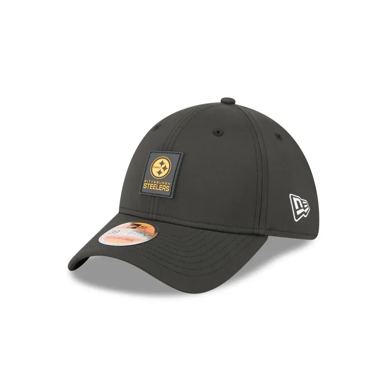 Pittsburgh Steelers 2025 Sideline Hot Weather 39THIRTY Stretch Fit Hat sold by New Era