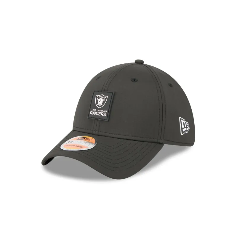 Las Vegas Raiders 2025 Sideline Hot Weather 39THIRTY Stretch Fit Hat sold by New Era