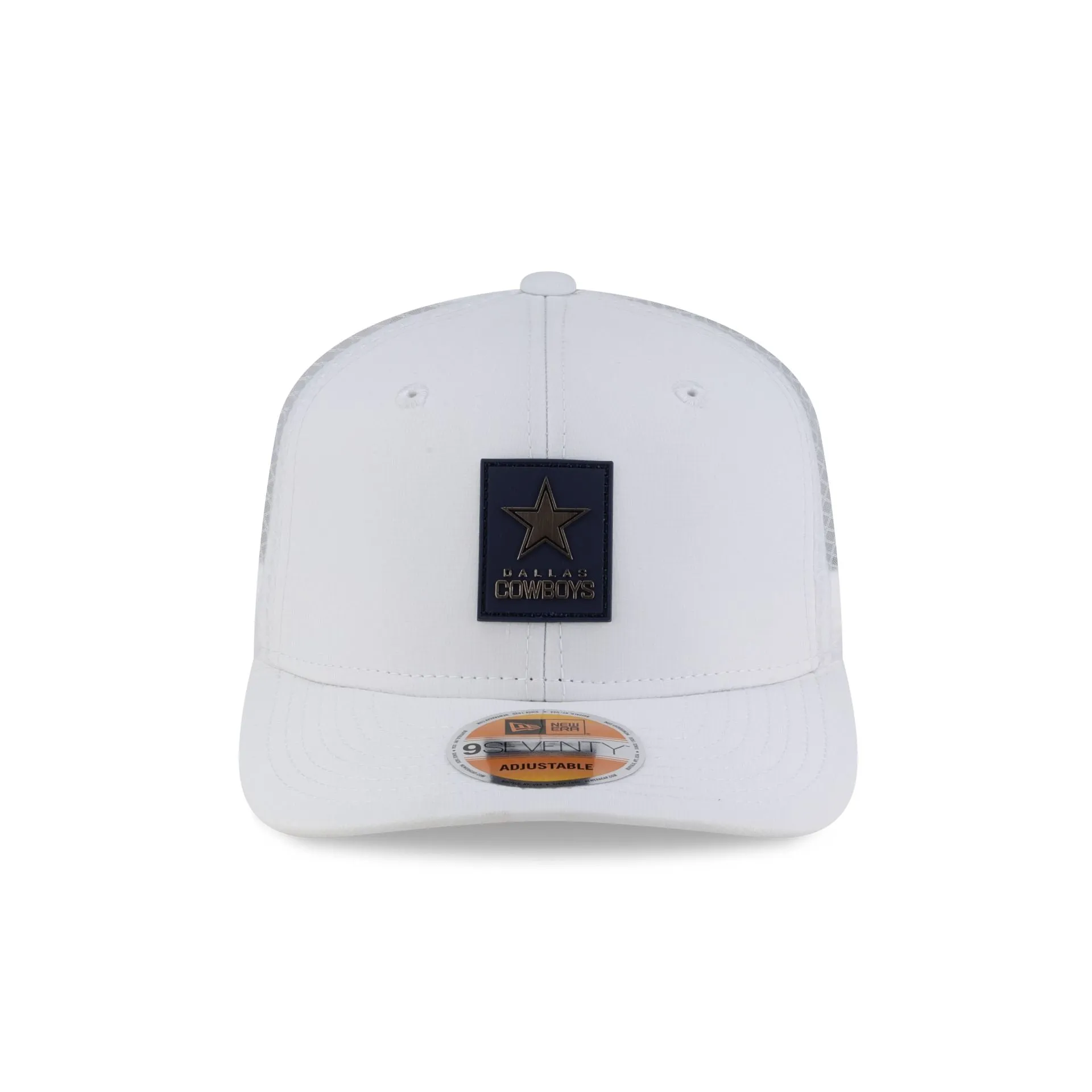 Dallas Cowboys 2025 Sideline Hot Weather White 9SEVENTY Trucker Hat sold by New Era product image thumbnail 2