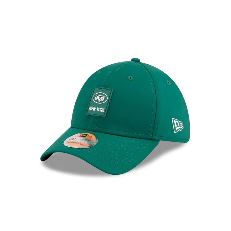 New York Jets 2025 Sideline Hot Weather Historic 39THIRTY Stretch Fit Hat sold by New Era