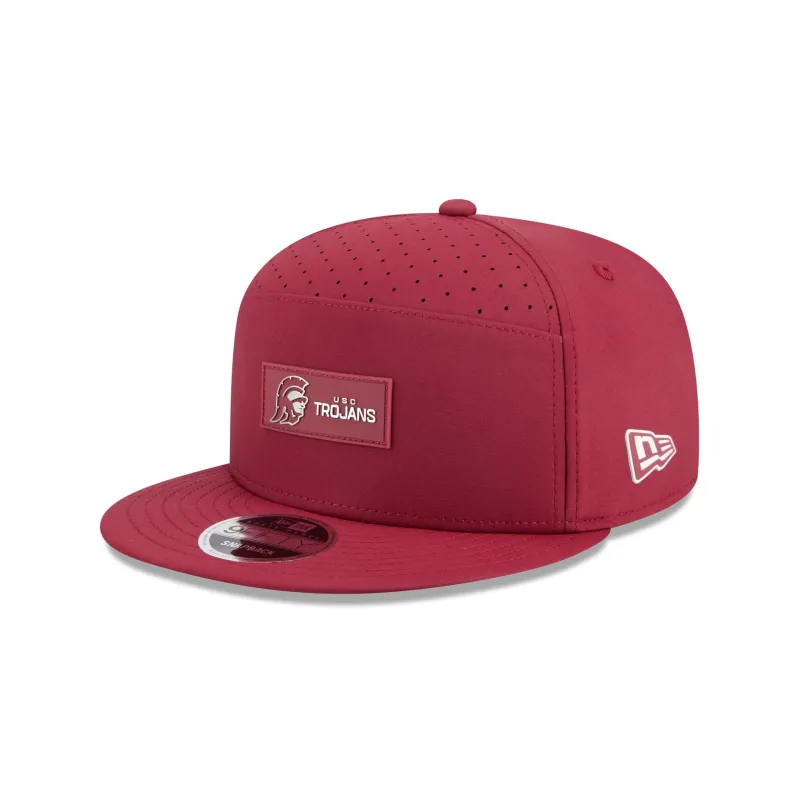 USC Trojans Hot Weather Split Panel 9FIFTY Snapback Hat sold by New Era