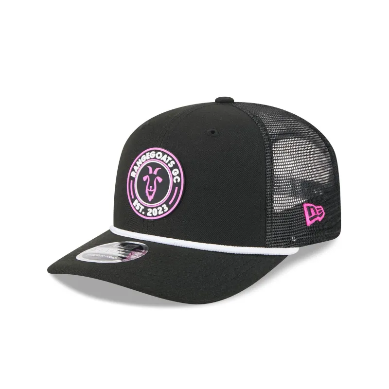 RangeGoats GC Black 9SEVENTY Trucker Hat sold by New Era