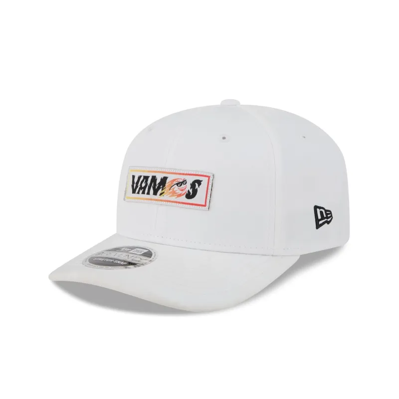 Fireballs GC White 9SEVENTY Stretch-Snap Hat sold by New Era