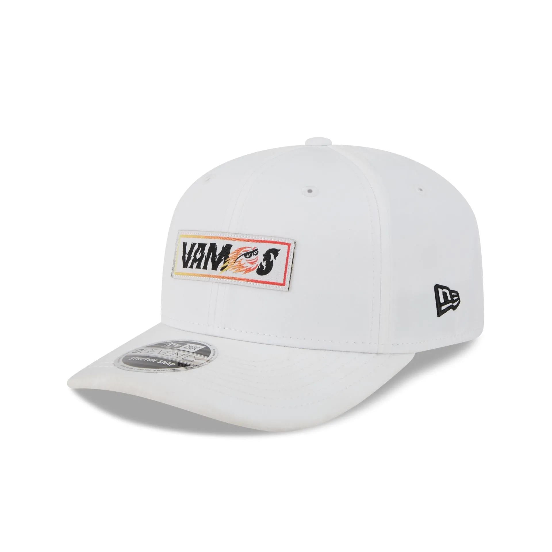 Fireballs GC White 9SEVENTY Stretch-Snap Hat sold by New Era