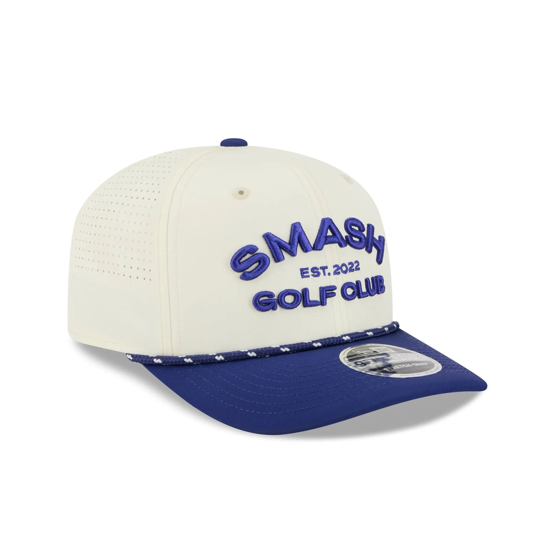 Smash GC Chrome White 9SEVENTY Stretch-Snap Hat sold by New Era product image thumbnail 3