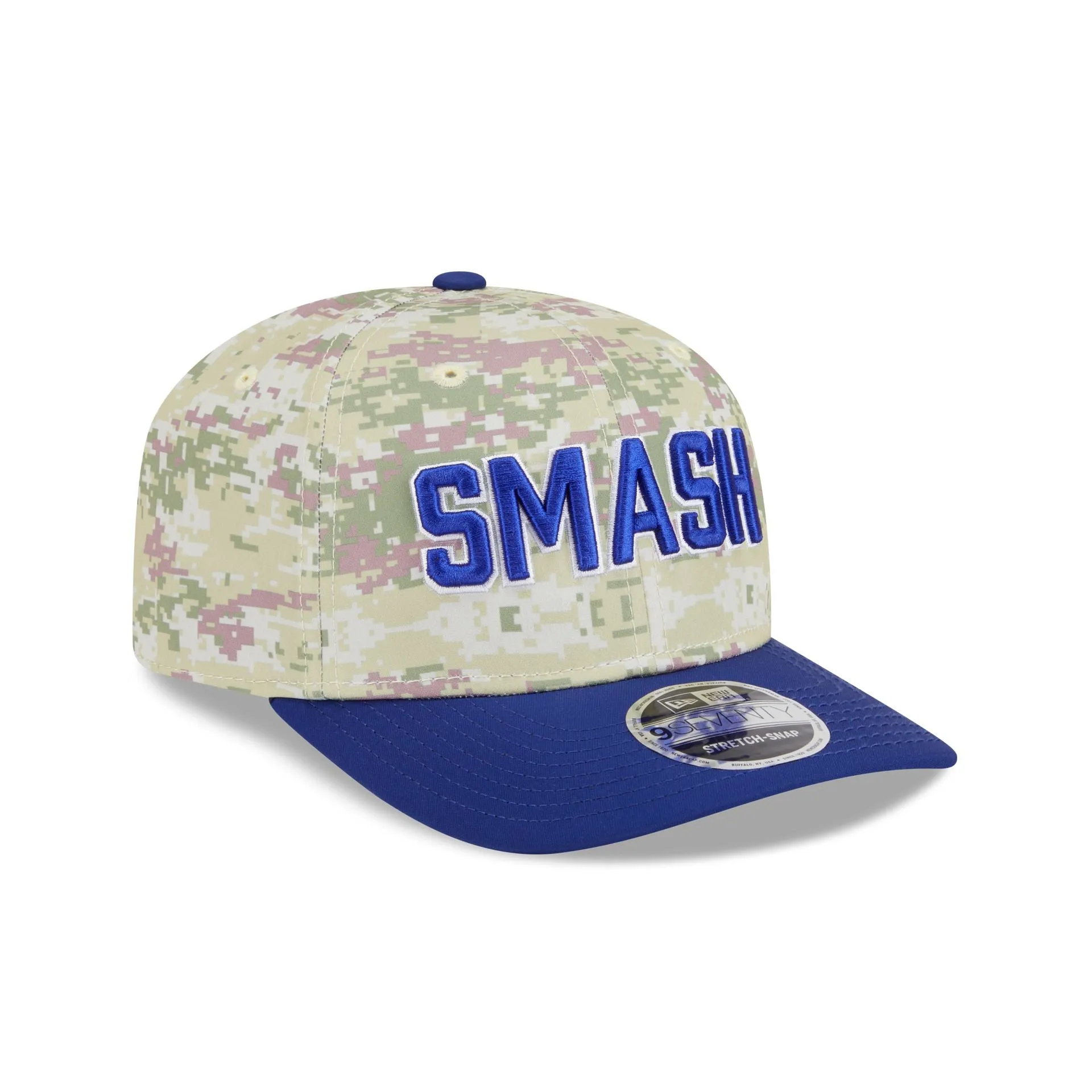 Smash GC Digi Camo 9SEVENTY Stretch-Snap Hat sold by New Era product image thumbnail 3