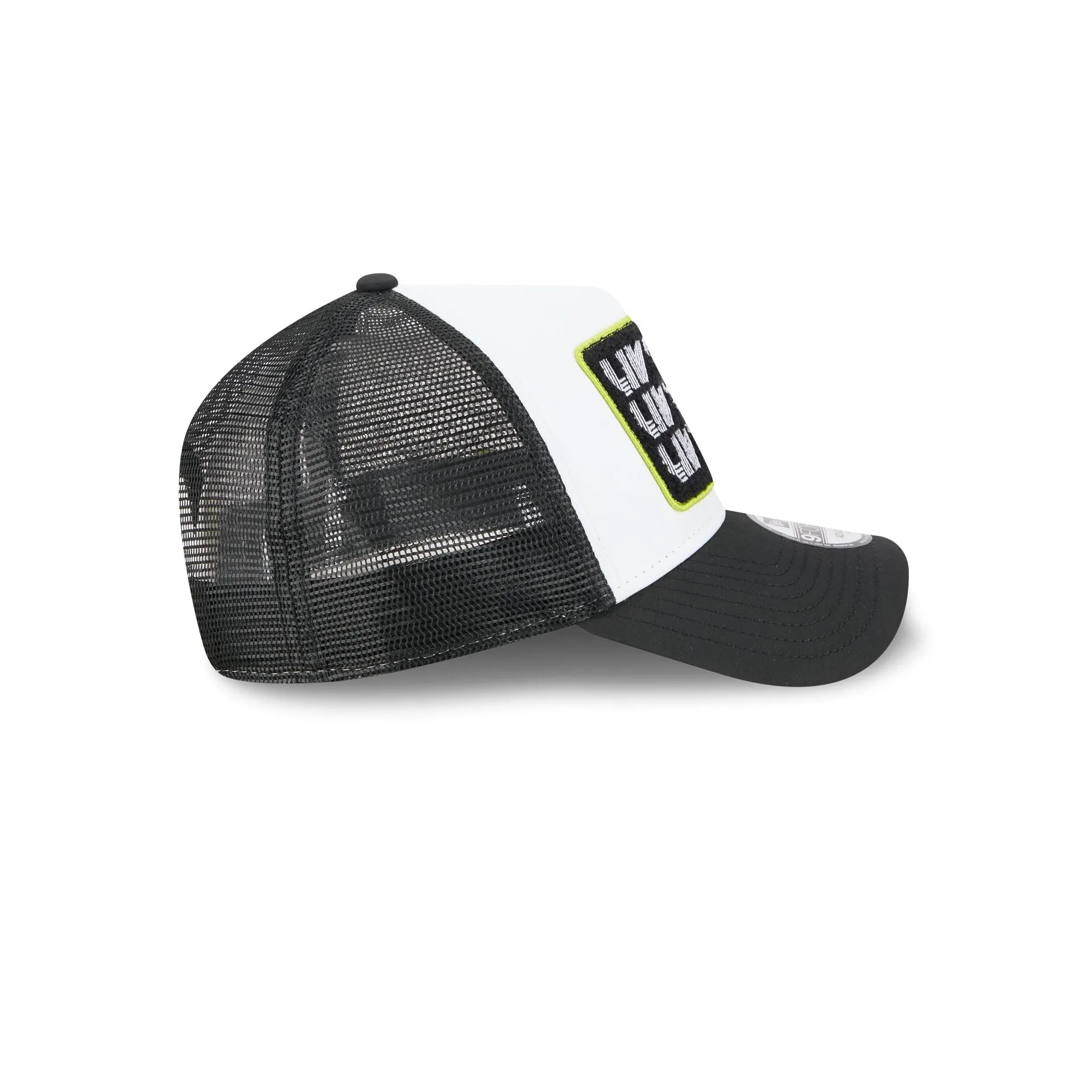 LIV Golf White 9FORTY A-Frame Trucker Hat sold by New Era product image thumbnail 5