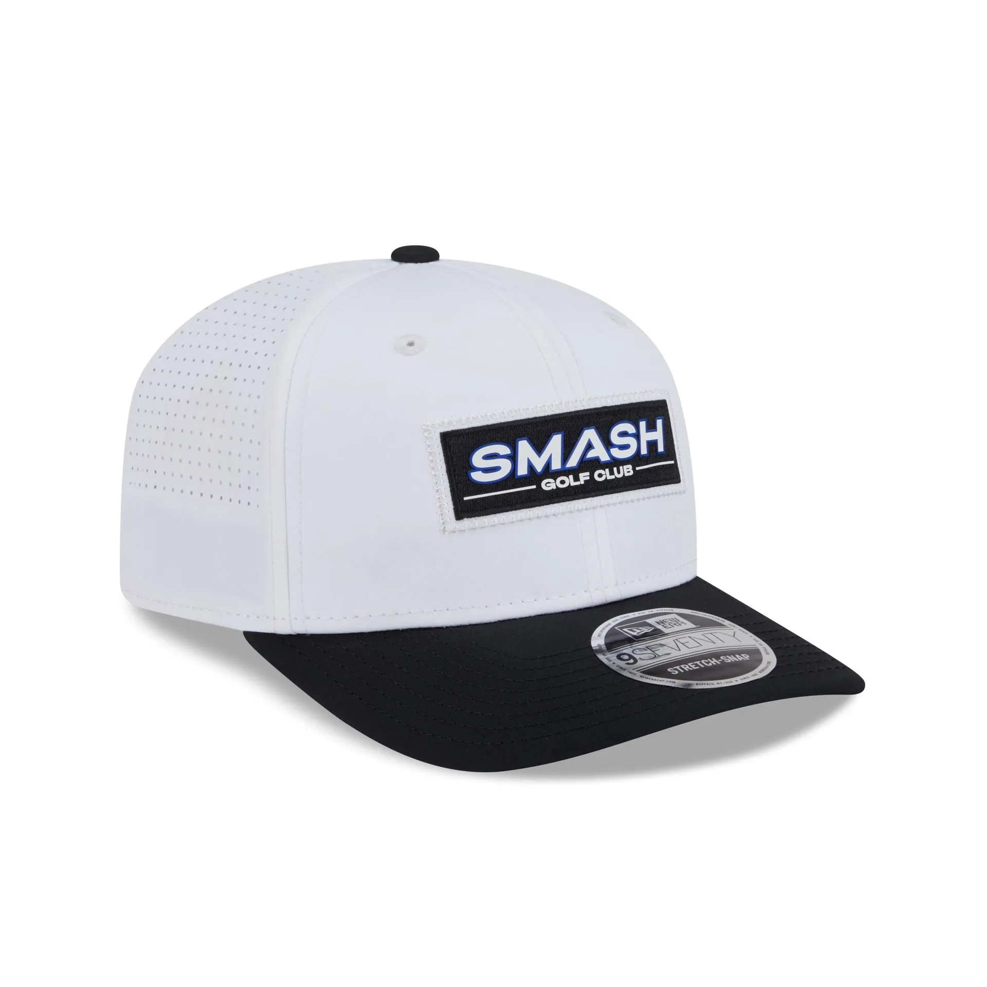 Smash GC White 9SEVENTY Stretch-Snap Hat sold by New Era product image thumbnail 3