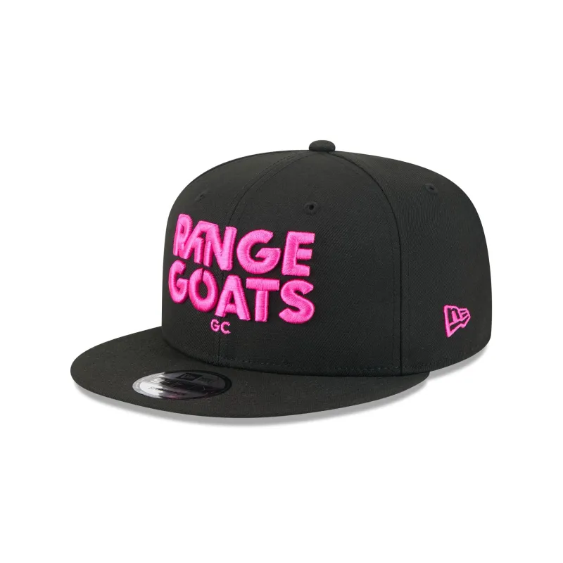 RangeGoats GC Black 9FIFTY A-Frame Snapback Hat sold by New Era