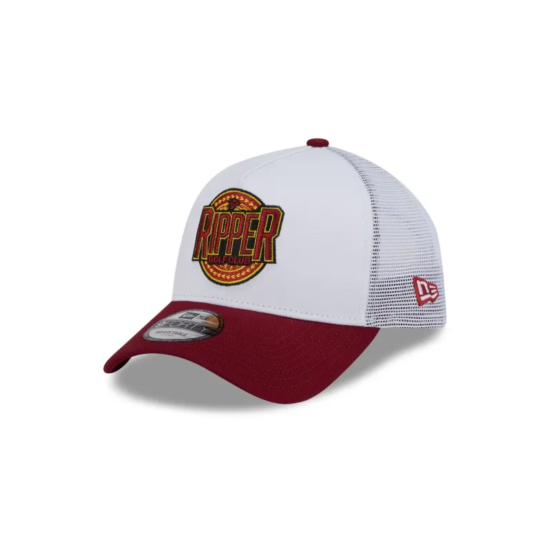 Ripper GC White 9FORTY A-Frame Trucker Hat sold by New Era