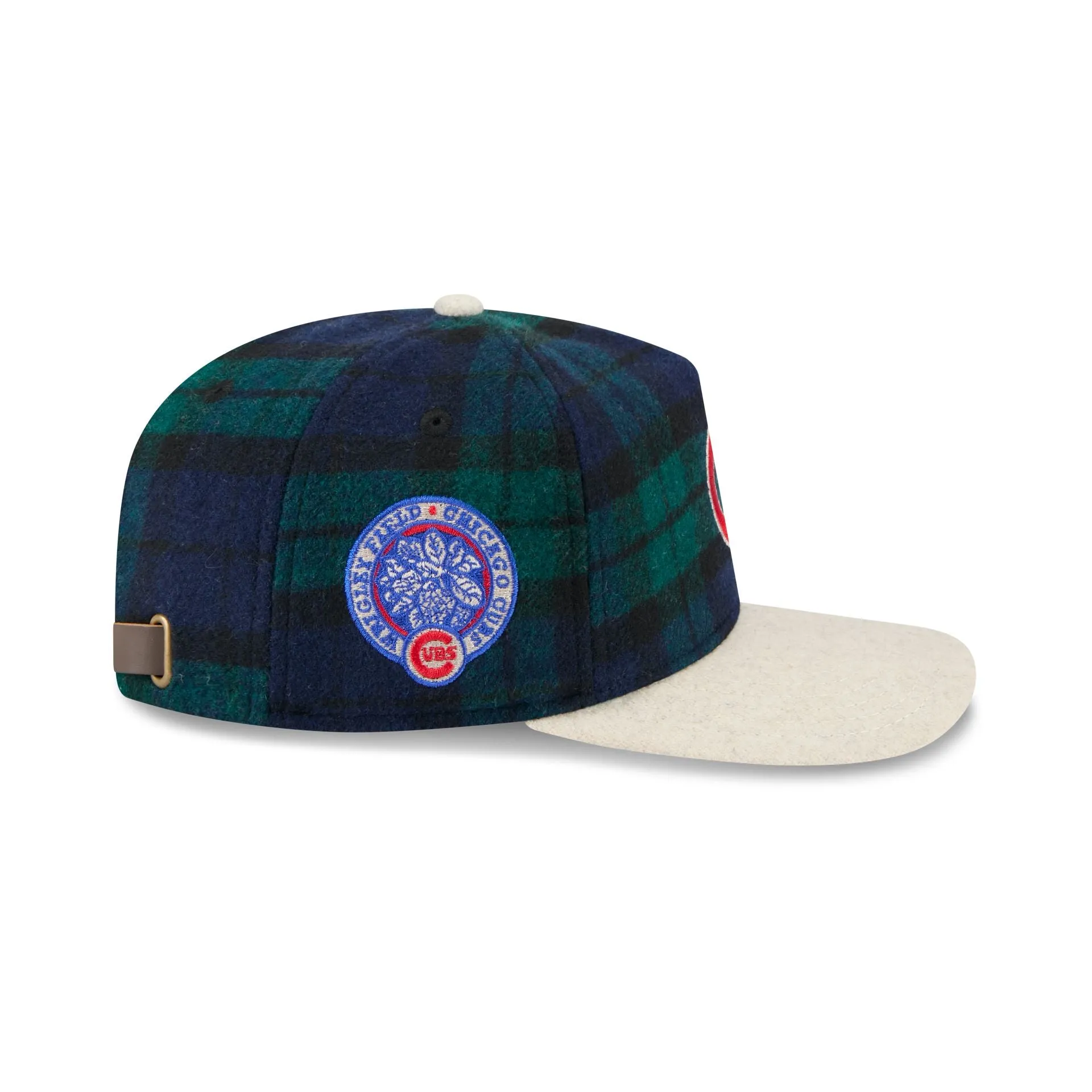 Chicago Cubs Plaid Letterman 19TWENTY Adjustable Hat sold by New Era product image thumbnail 4