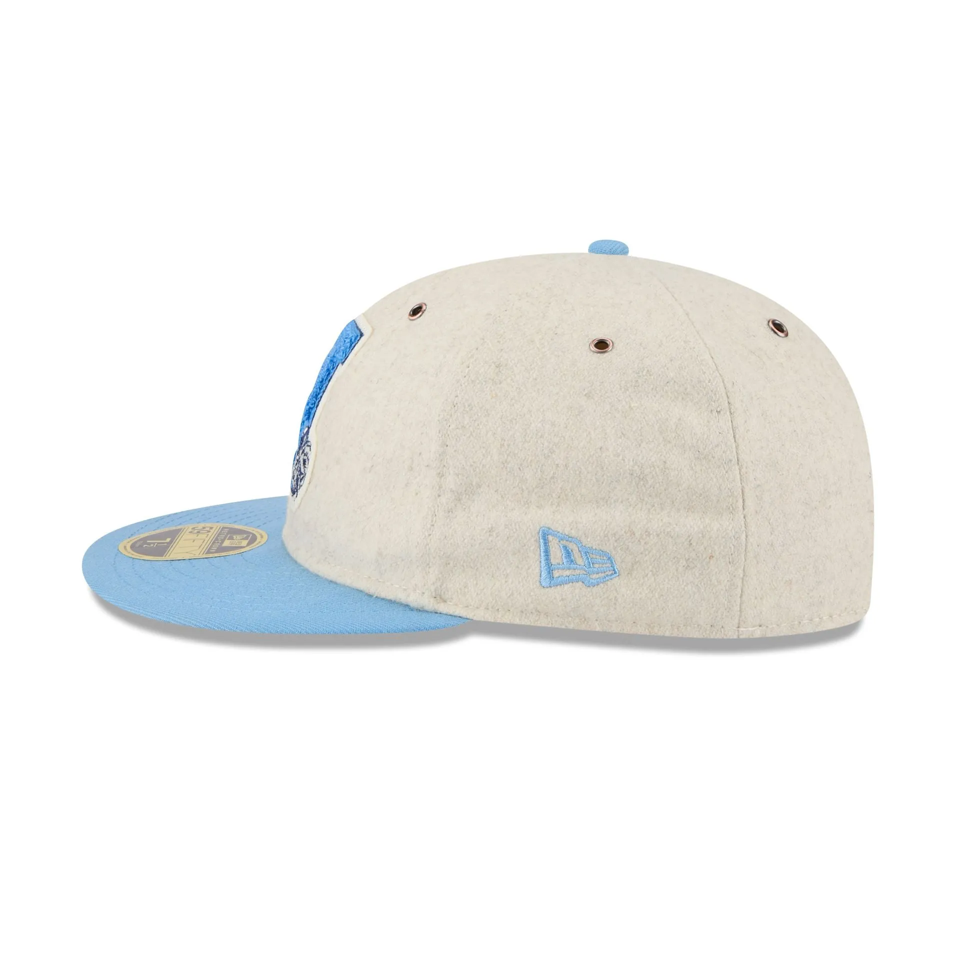 North Carolina Tar Heels College Vault Wool Letterman Retro Crown 59FIFTY Fitted Hat sold by New Era product image thumbnail 4