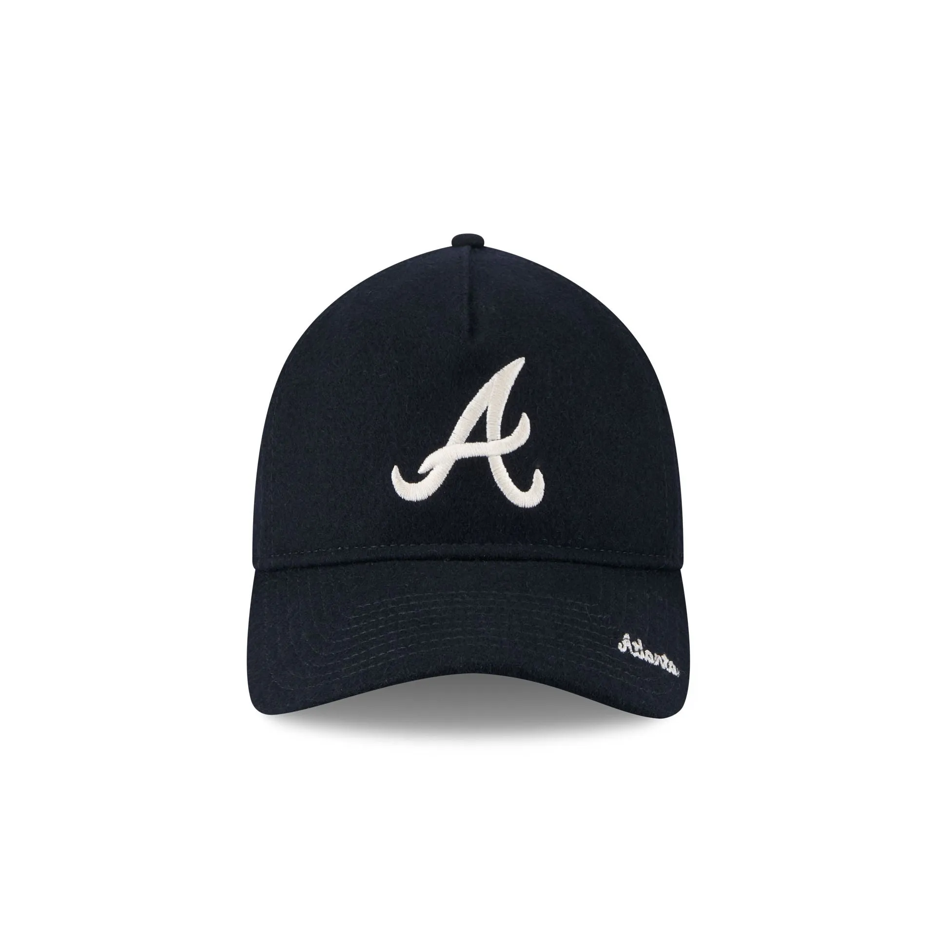 Atlanta Braves Wool Letterman 9TWENTY A-Frame Adjustable Hat Adjustable Hat sold by New Era product image thumbnail 2