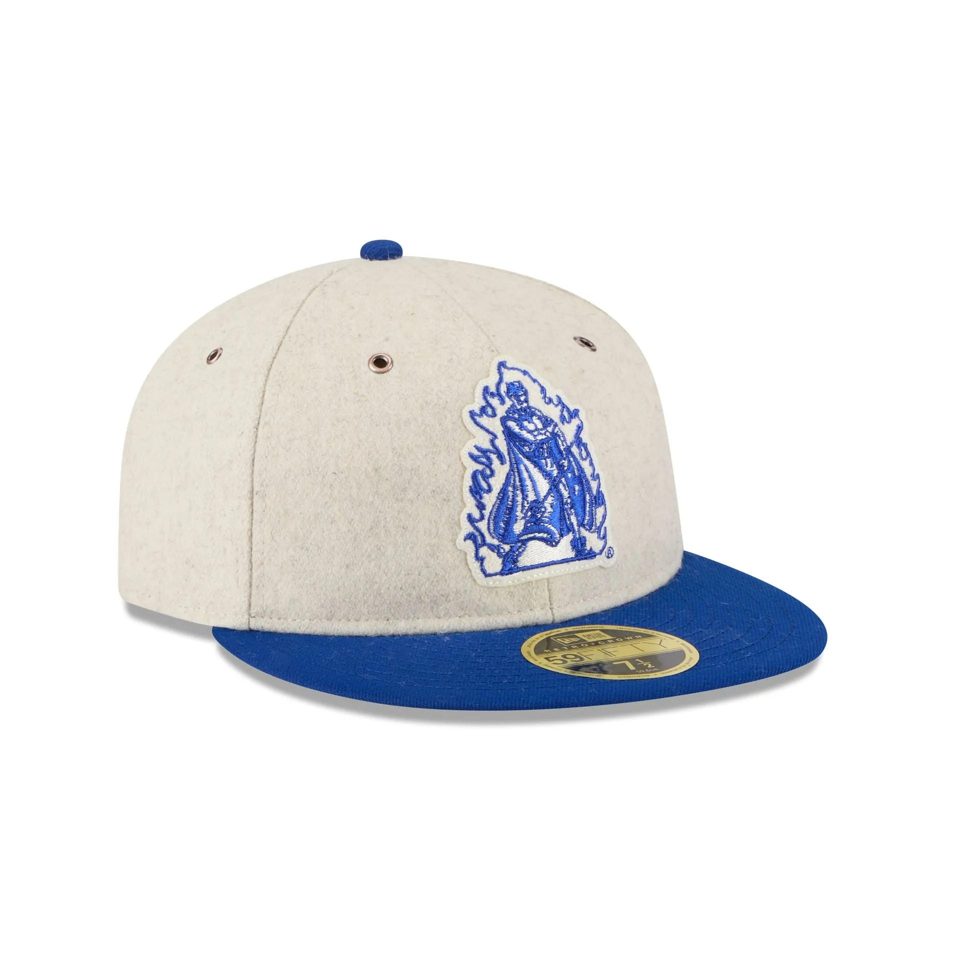 Duke Blue Devils College Vault Wool Letterman Retro Crown 59FIFTY Fitted Hat sold by New Era product image thumbnail 3