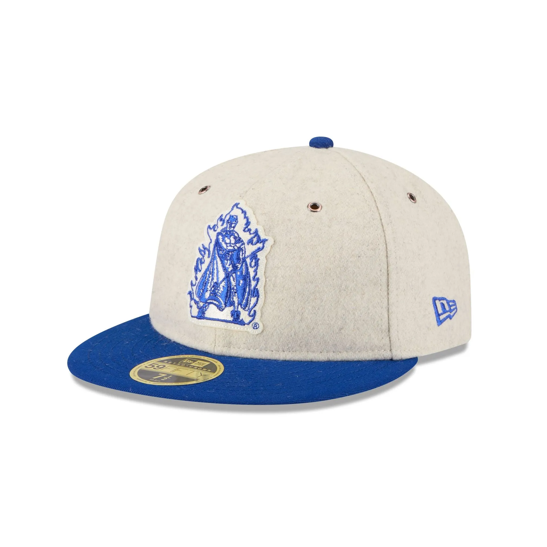 Duke Blue Devils College Vault Wool Letterman Retro Crown 59FIFTY Fitted Hat sold by New Era