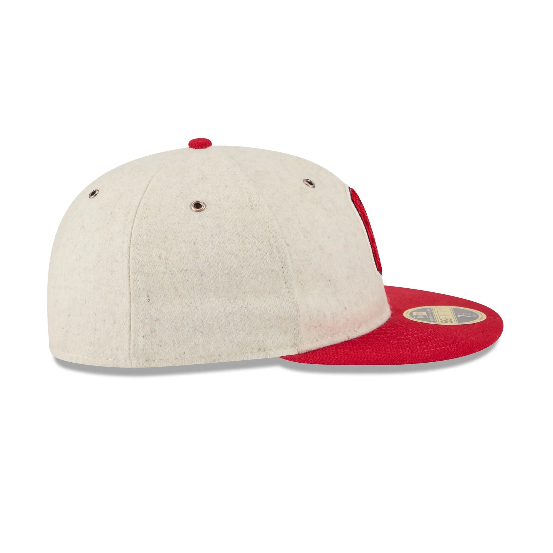 Cleveland Guardians Wool Letterman Retro Crown 59FIFTY Fitted Hat sold by New Era product image thumbnail 5