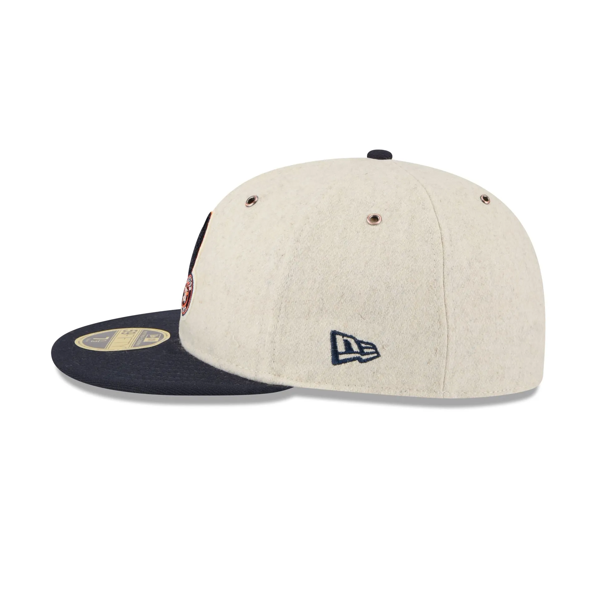 Houston Astros Wool Letterman Retro Crown 59FIFTY Fitted Hat sold by New Era product image thumbnail 4