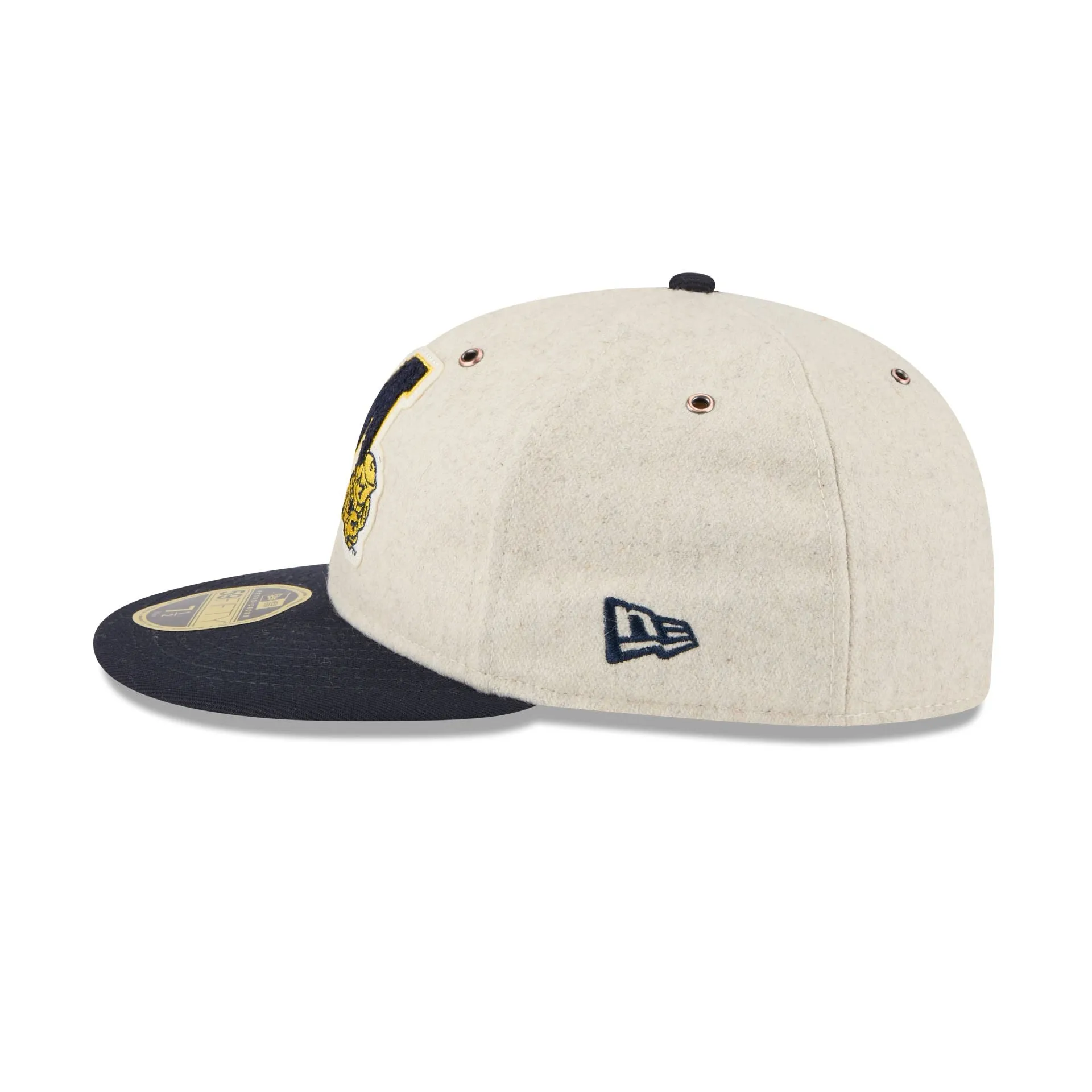 Michigan Wolverines College Vault Wool Letterman Retro Crown 59FIFTY Fitted Hat sold by New Era product image thumbnail 4