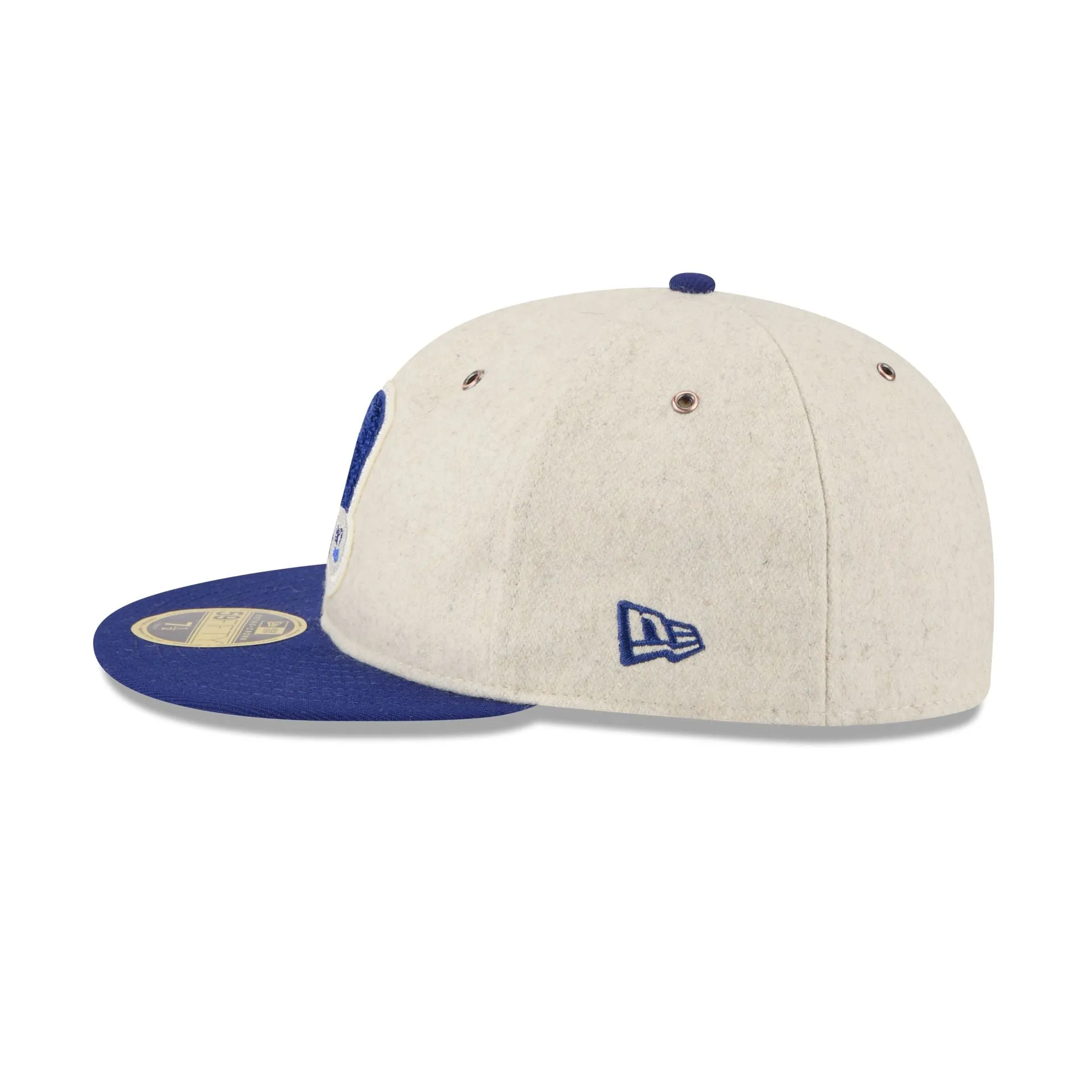 Brooklyn Dodgers Wool Letterman Retro Crown 59FIFTY Fitted Hat sold by New Era product image thumbnail 4