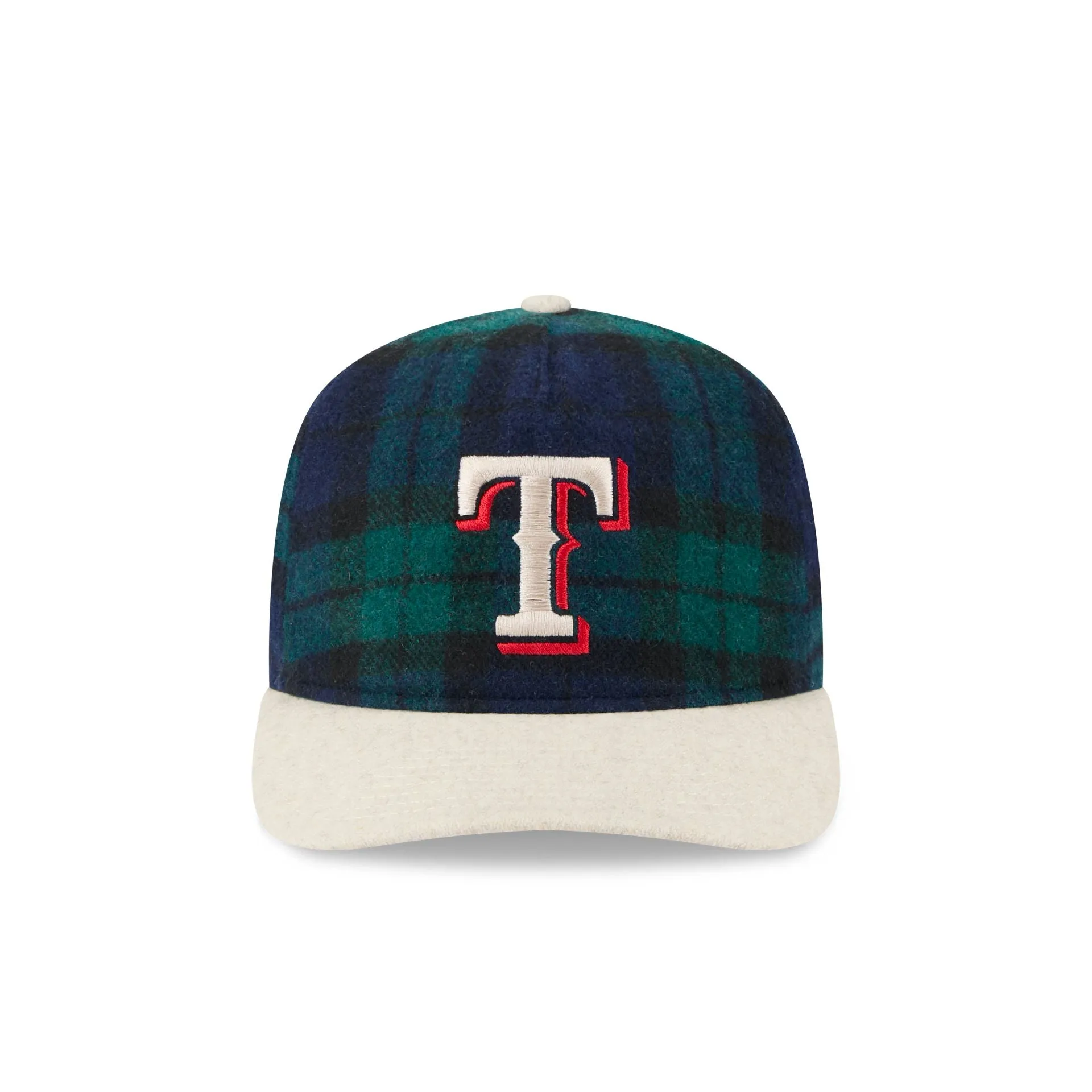 Texas Rangers Plaid Letterman 19TWENTY Adjustable Hat sold by New Era product image thumbnail 2