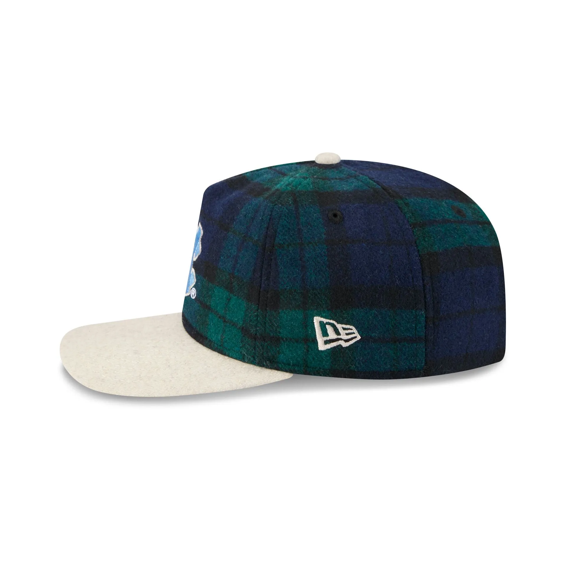 North Carolina Tar Heels Plaid Letterman 19TWENTY Adjustable Hat sold by New Era product image thumbnail 5