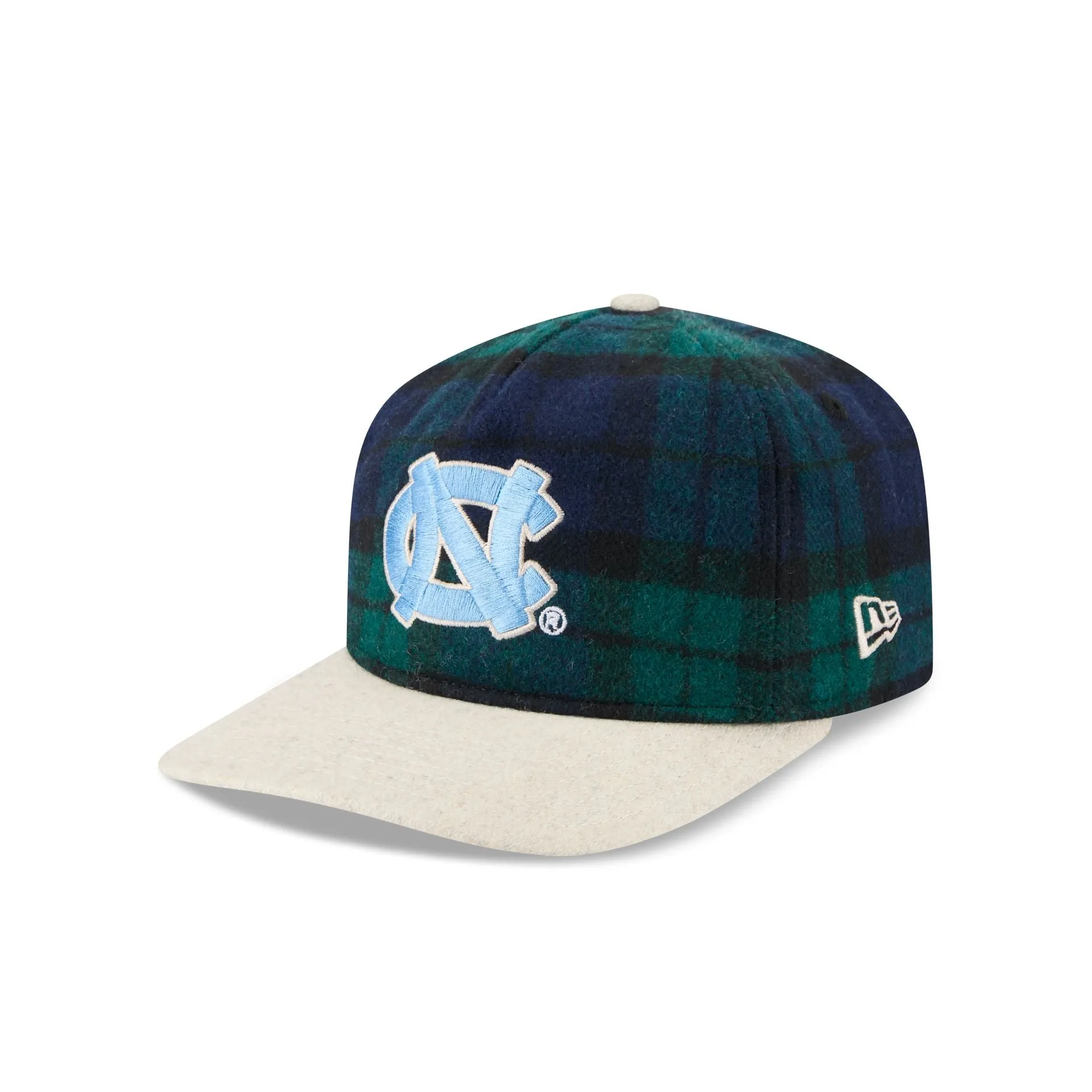 North Carolina Tar Heels Plaid Letterman 19TWENTY Adjustable Hat sold by New Era product image thumbnail 3