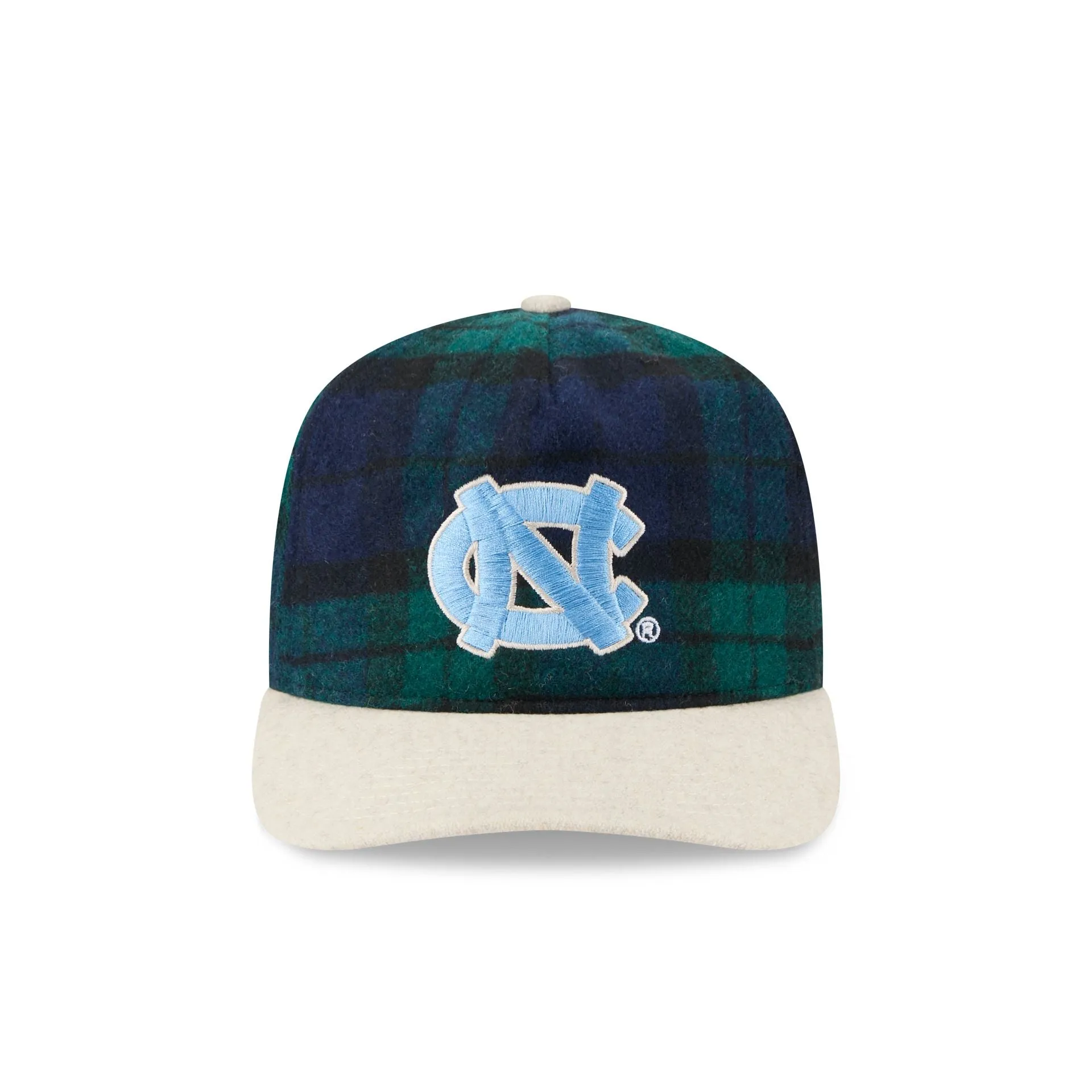North Carolina Tar Heels Plaid Letterman 19TWENTY Adjustable Hat sold by New Era product image thumbnail 2