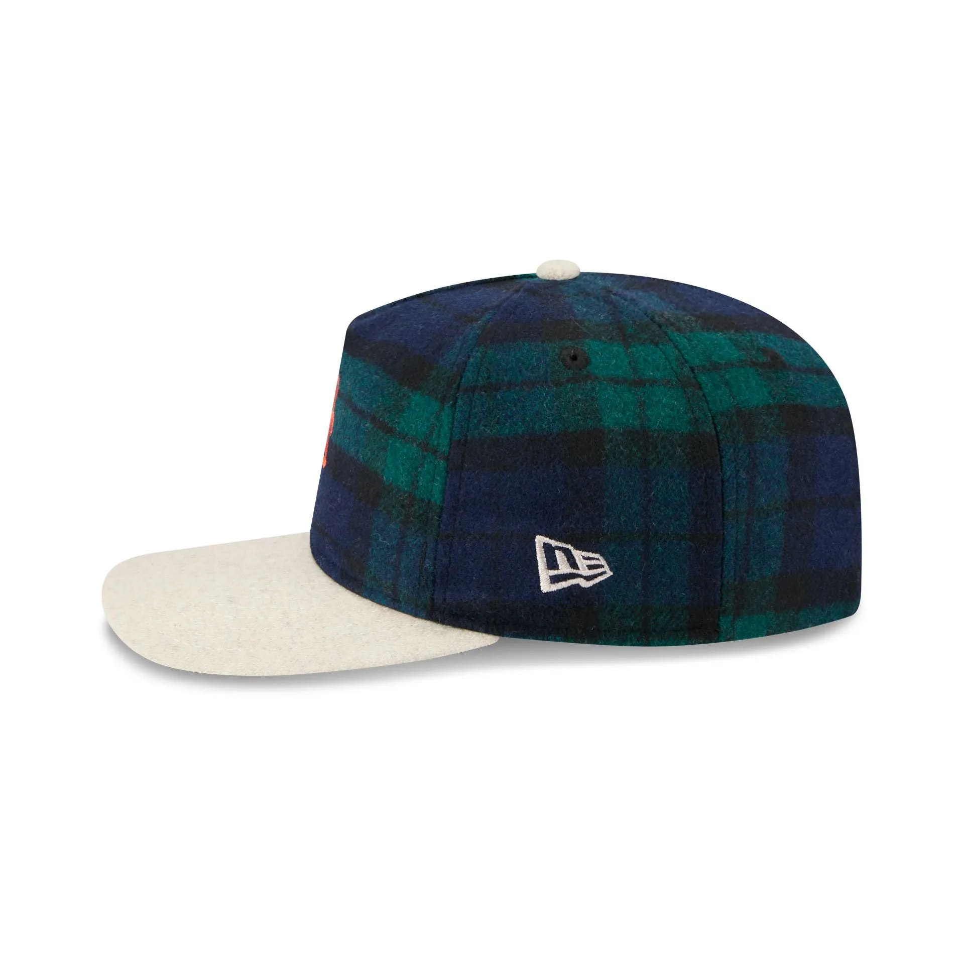 New York Mets Plaid Letterman 19TWENTY Adjustable Hat sold by New Era product image thumbnail 5