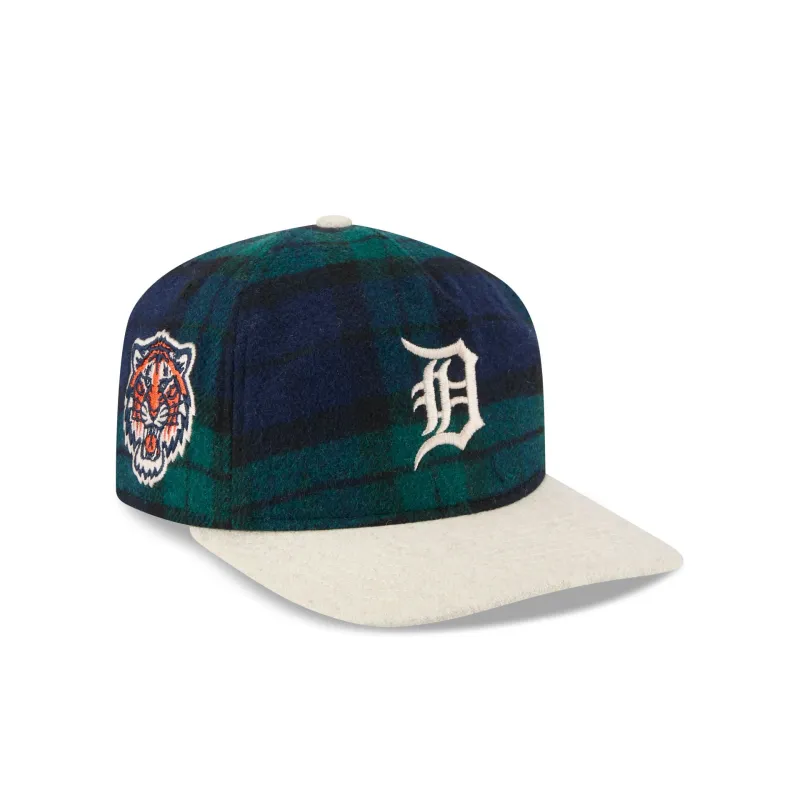 Detroit Tigers Plaid Letterman 19TWENTY Adjustable Hat sold by New Era