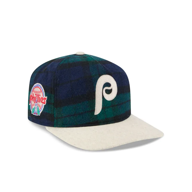 Philadelphia Phillies Plaid Letterman 19TWENTY Adjustable Hat sold by New Era