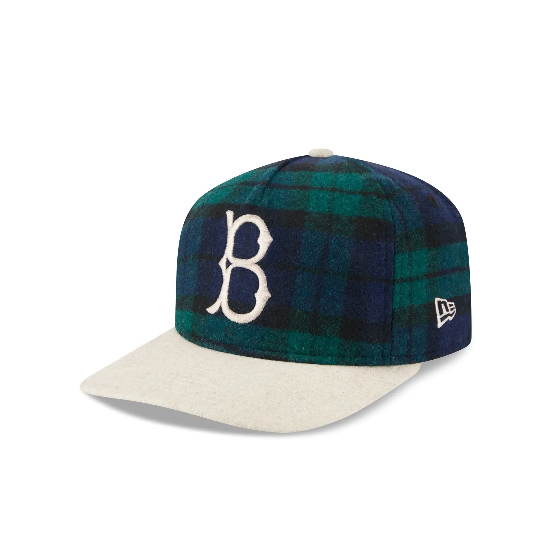 Brooklyn Dodgers Plaid Letterman 19TWENTY Adjustable Hat sold by New Era product image thumbnail 3