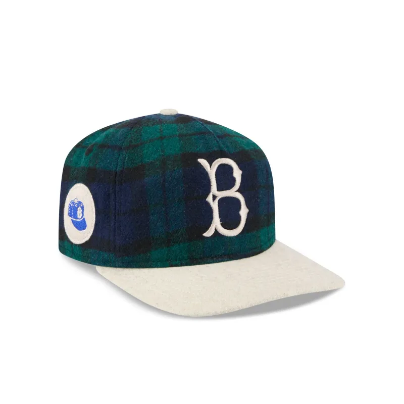 Brooklyn Dodgers Plaid Letterman 19TWENTY Adjustable Hat sold by New Era