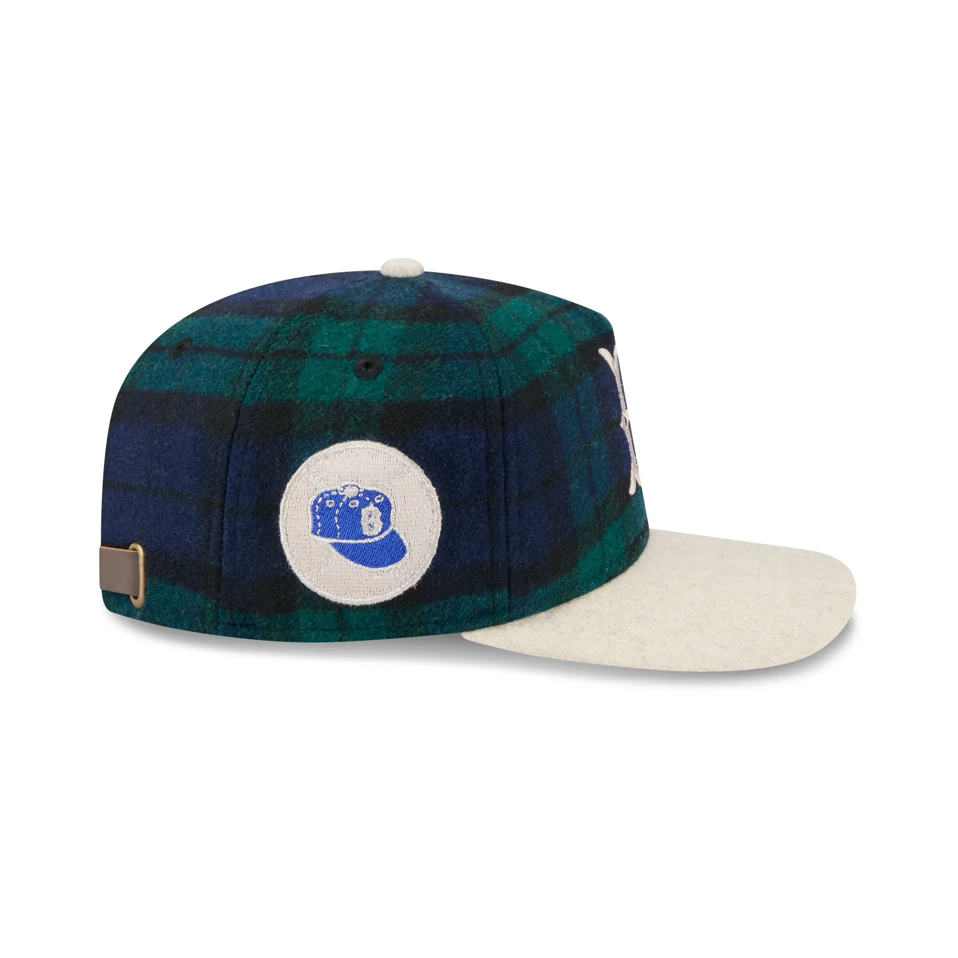 Brooklyn Dodgers Plaid Letterman 19TWENTY Adjustable Hat sold by New Era product image thumbnail 4