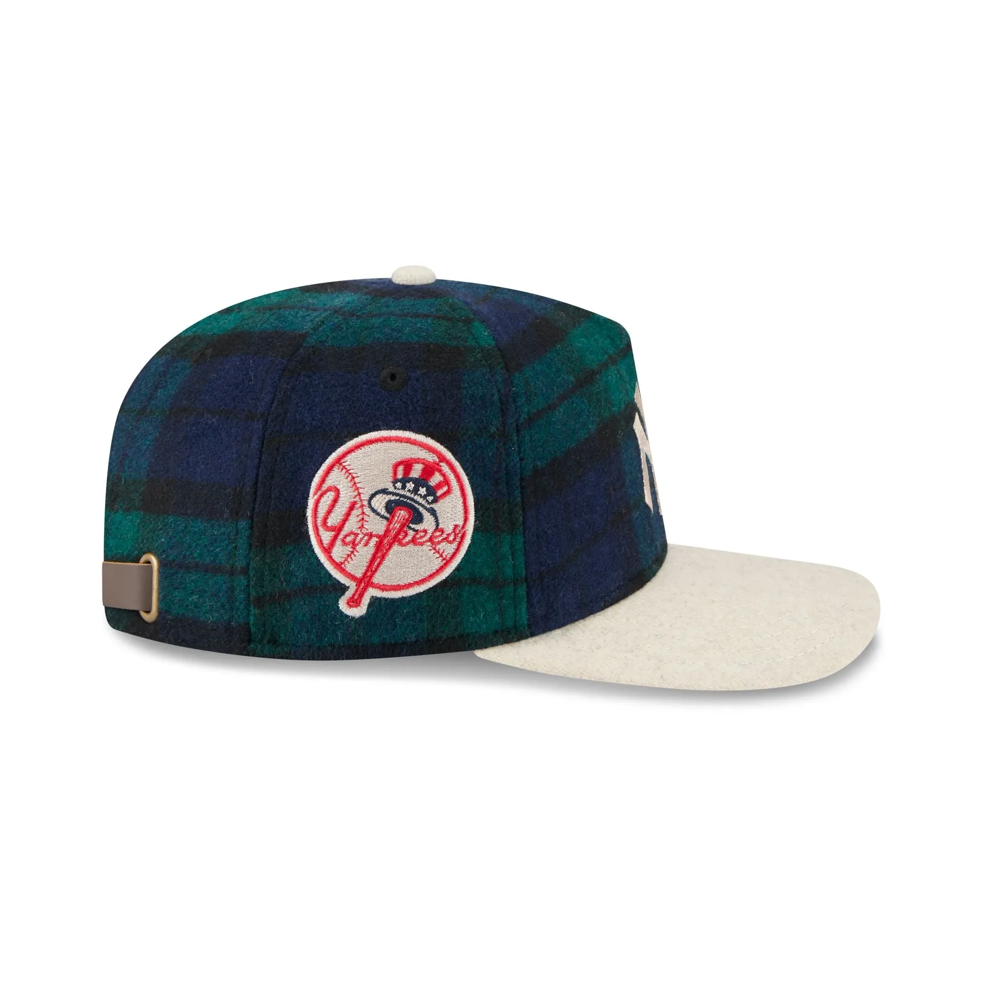 New York Yankees Plaid Letterman 19TWENTY Adjustable Hat sold by New Era product image thumbnail 4