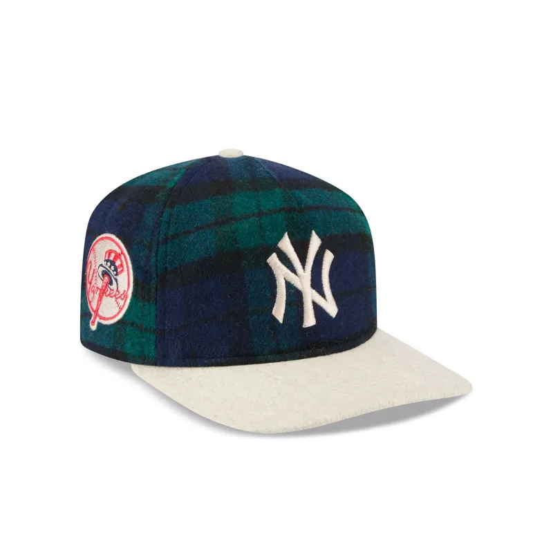 New York Yankees Plaid Letterman 19TWENTY Adjustable Hat sold by New Era