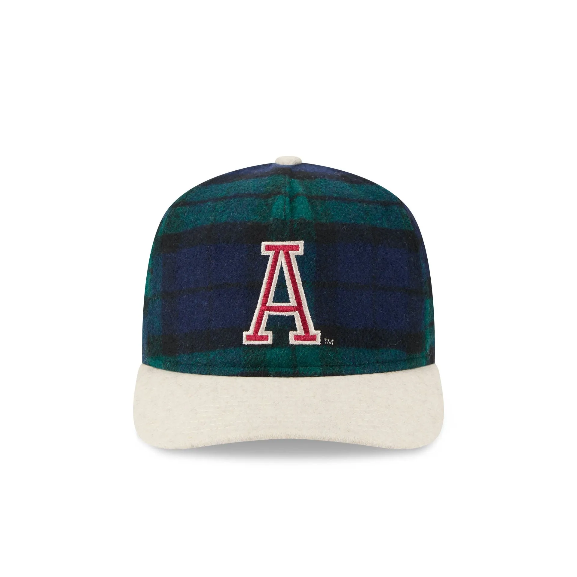 Alabama Crimson Tide College Vault Plaid Letterman 19TWENTY Adjustable Hat sold by New Era product image thumbnail 2