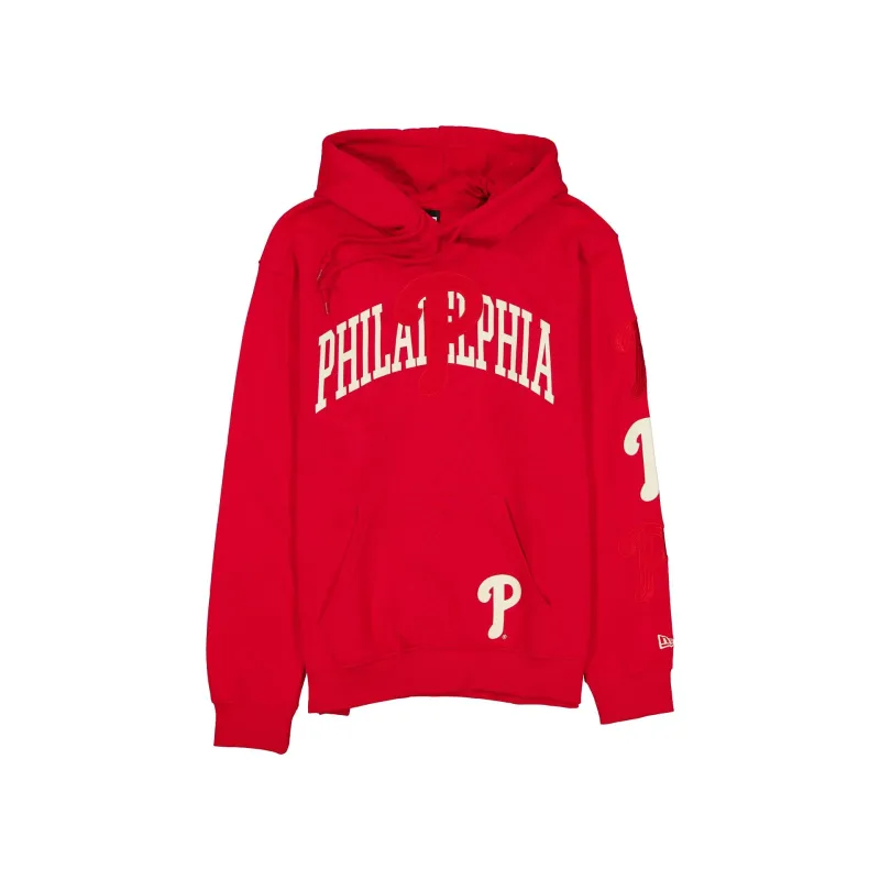 Philadelphia Phillies Overlay Red Hoodie sold by New Era