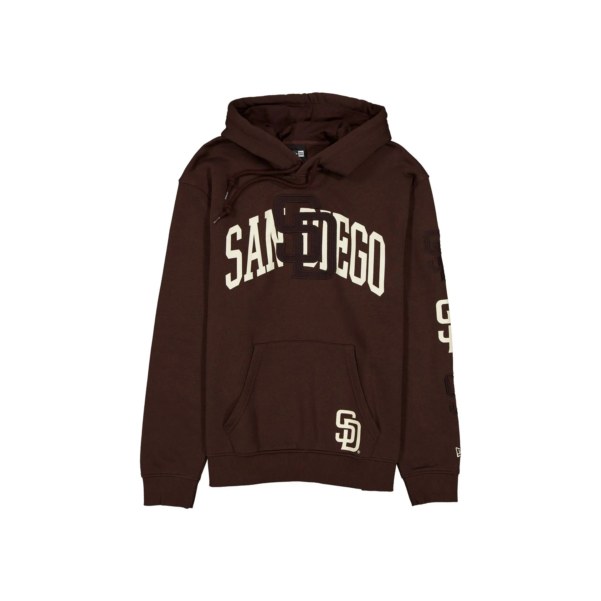 San Diego Padres Overlay Brown Hoodie sold by New Era